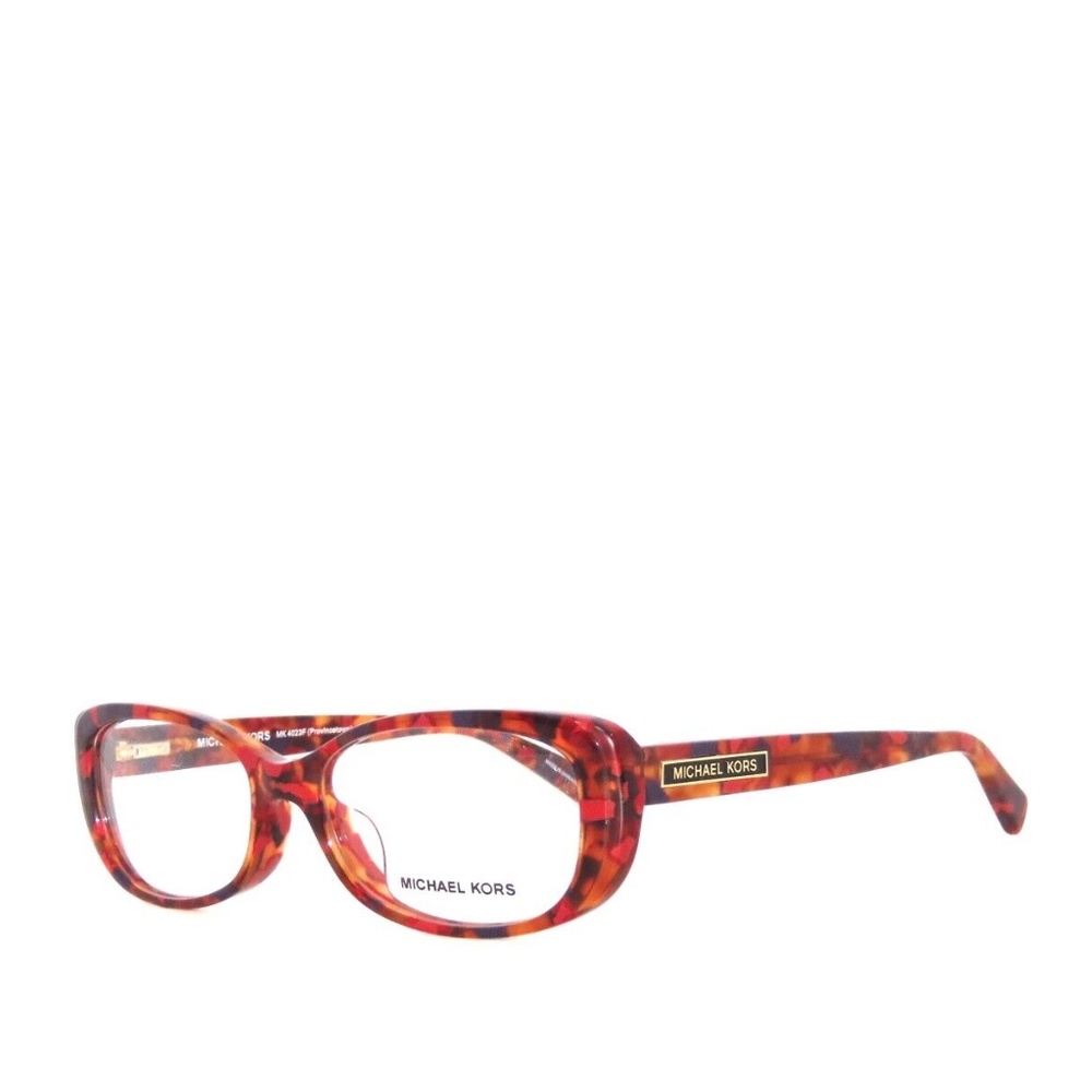 Michael Kors Provincetown 4023F 4023 3067 54 Burgundy Havana Eyeglasses MK4023F